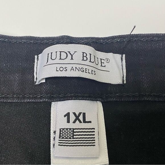 Judy Blue Black Non Distressed High Rise Skinny Jeans Women's Size 1 XL - Picture 13 of 15